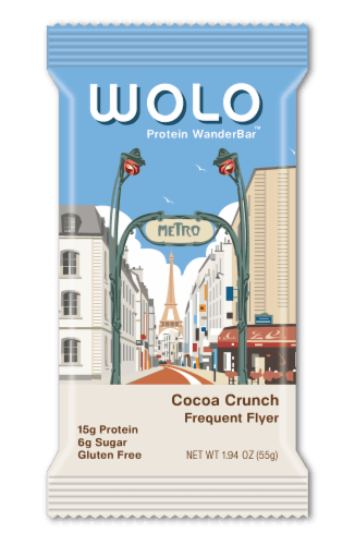 Wolo Cocoa Crunch Protein Bars