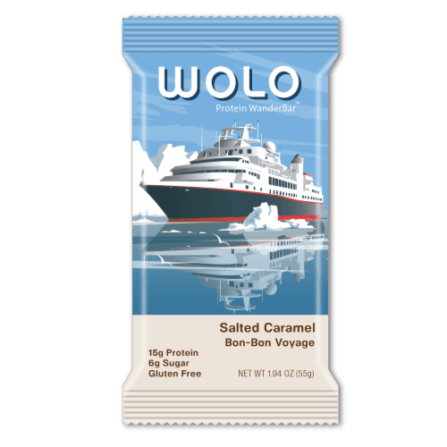Wolo Salted Caramel Protein Bars