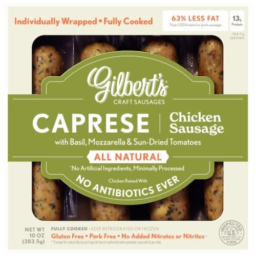 Gilberts Chicken Sausage Caprese