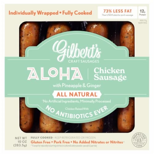 Gilberts Chicken Sausage Aloha