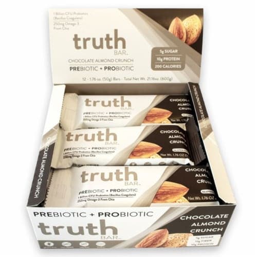 Truth Bar Chocolate Almond Crunch Probiotic Bars