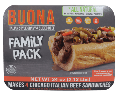 Buona Italian Style Gravy & Sliced Beef Family
