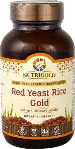 Nutrigold Red Yeast Rice Gold Veggie Capsules