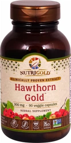 Nutrigold Hawthorn Gold Veggie Capsules