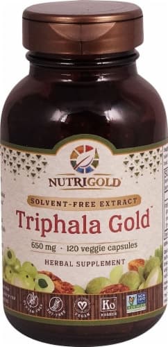 Nutrigold Triphala Gold Veggie Capsules