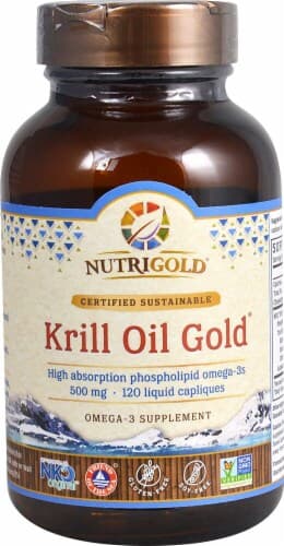 Nutrigold Krill Oil Gold Liquid Capliques