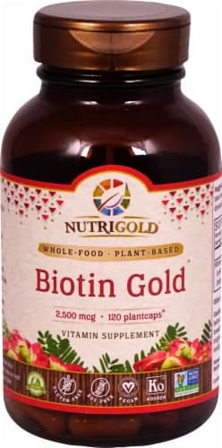 Nutrigold Biotin Gold 1000 Mcg Plantcaps