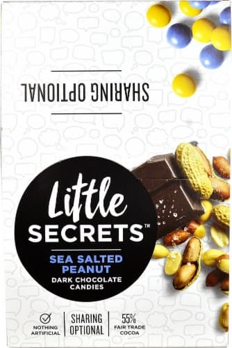 Little Secrets Sea Salted Peanut Dark Chocolate Candies