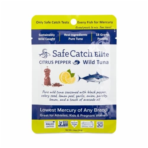 Safe Catch Elite Citrus Pepper Wild Tuna