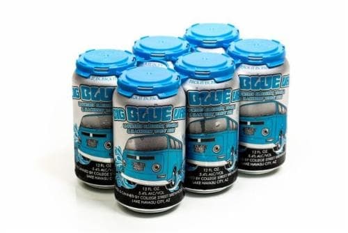 College Street Big Blue Van Blueberry Vanilla Wheat Beer