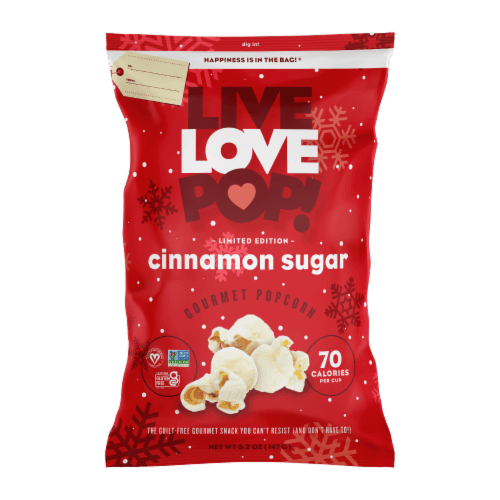 Live Love Pop Holiday Cinnamon Sugar Popcorn