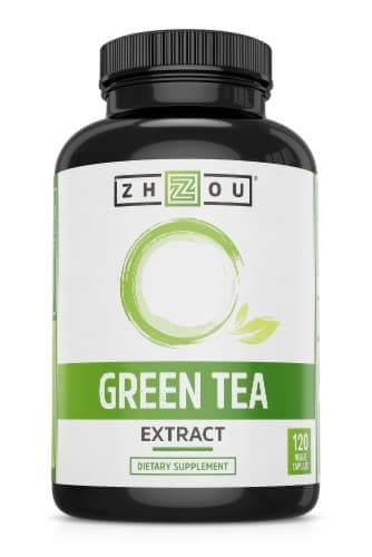 Zhou Green Tea Dietary Supplement Capsules