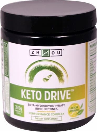 Zhou  Keto Drive Bhb Ketones   Matcha Lemonade