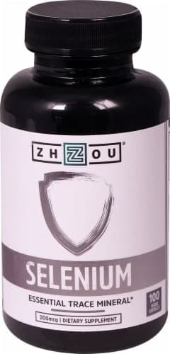 Zhou Selenium Dietary Supplement Veggie Capsules 200Mcg