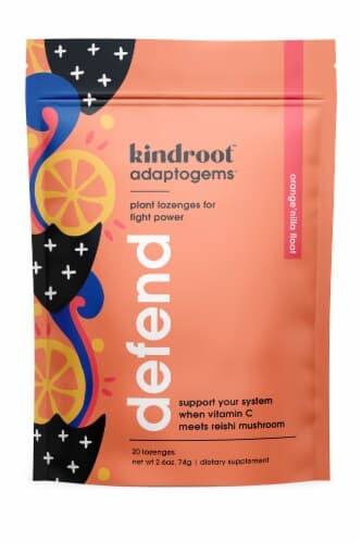 Kindroot Adaptogems Orange'Nilla Float Defend Lozenges