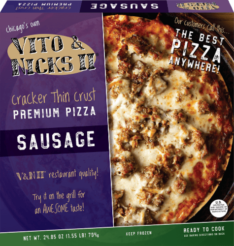 Vito And Nicks Ii Sausage Cracker Thin Crust Premium  Pizza