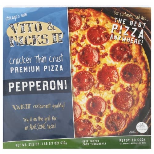 Vito And Nicks Ii Thin Pepperoni Pizza