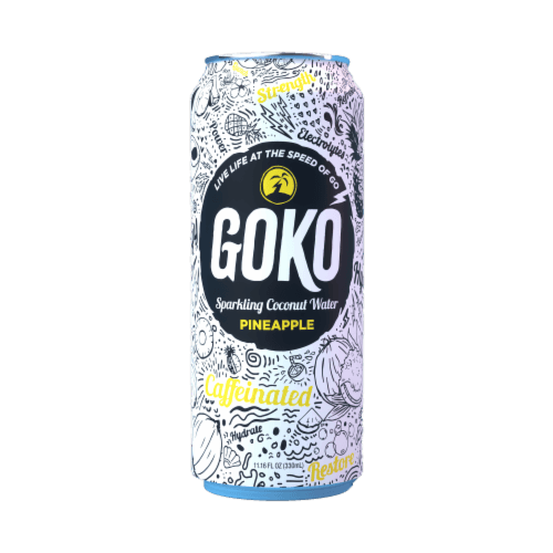 Goko Pineapple Caffeinated Coconut Water Single