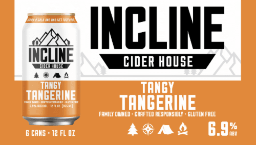 Incline Blood Orange Cider 6- In Cans