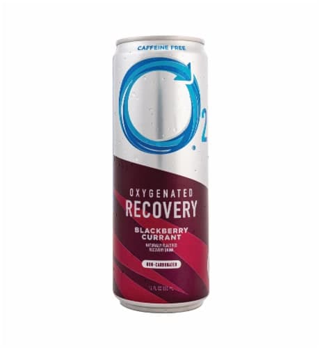 O2 Natural Recovery Oxygenated Caffeine Free Blackberry Currant Recovery Drink