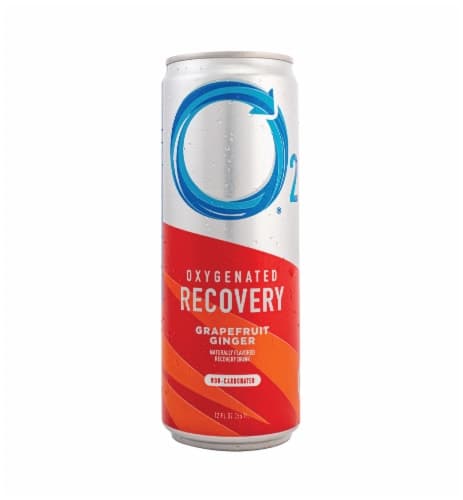 O2 Natural Recovery Oxygenated Grapfruit Ginger Recovery Drink