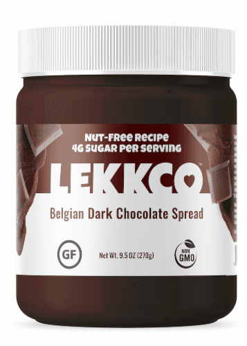 Lekkco Belgian Dark Chocolate Spread