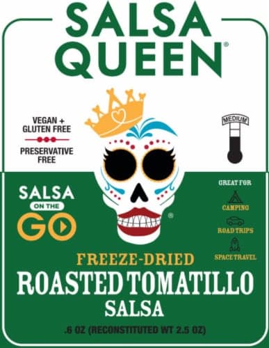Salsa Queen Freeze-Dry Roasted Tomatillo Salsa