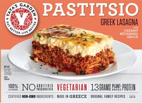 Yaya'S Garden Pastitsio Greek Lasagne