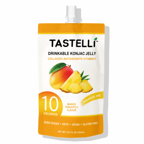 Tastelli Drinkable Mango Pineapple Flavor Konjac Jelly