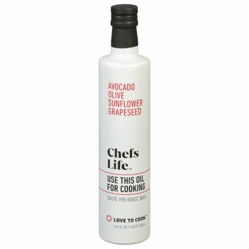 Chefs Life Avocado Olive Sunflower Grapeseed Cooking Oil