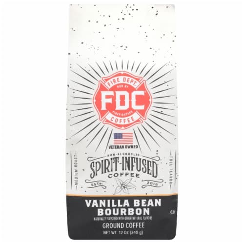 Fire Department Ground Coffee Vanilla Bean Bourbon