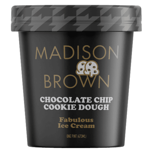 Madison Brown Chocolate Chip Cookie Dough Ice Cream