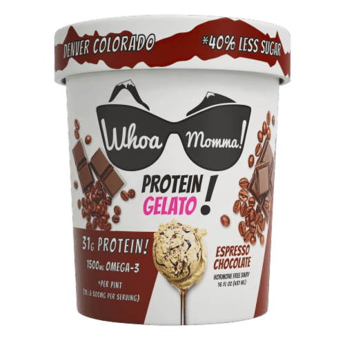 Whoa Momma! Espresso Chocolate Protein Gelato