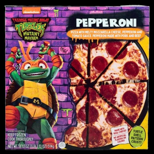 Teenage Mutant Ninja Turtles Mutant Mayhem Pepperoni Original Crust  Pizza