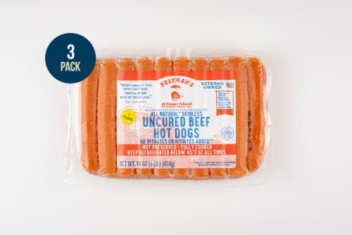 Feltman'S Of Coney Island Beef Skinless Casing  (Approximate Delivery Is 2-6 Days