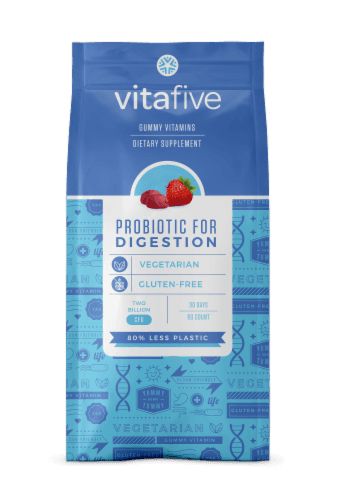 Vitafive Probiotic For Digestion Gummy Vitamins