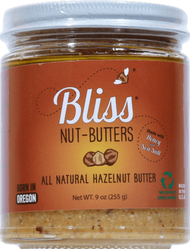Bliss All Natural Honey & Sea Salt Hazelnut Butter