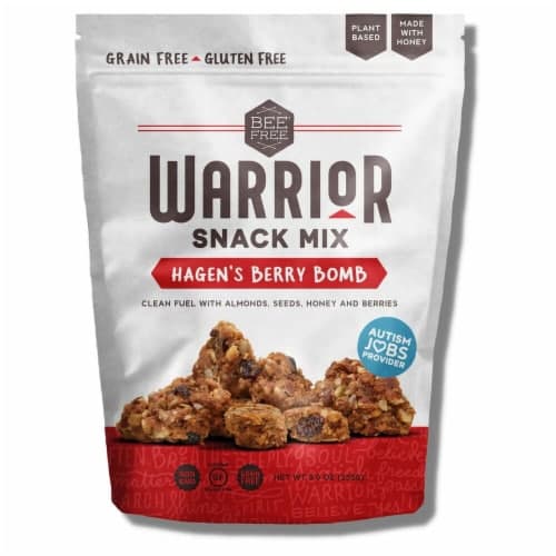 Beefree Berry Bomb Warrior Mix Granola