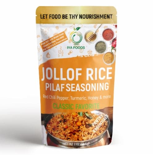 Iya Foods Jollof Rice Pilaf Seasoning