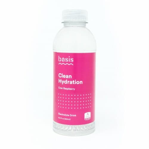 Basis Cran Raspberry Clean Hydration Electrolyte Drink