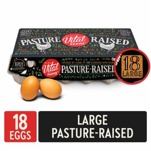 Vital Farms Pasture-Raised Eggs - Large