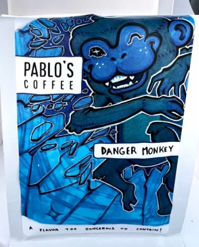 Pablo'S Coffee Danger Monkey Medium-Dark Whole Bean Coffee