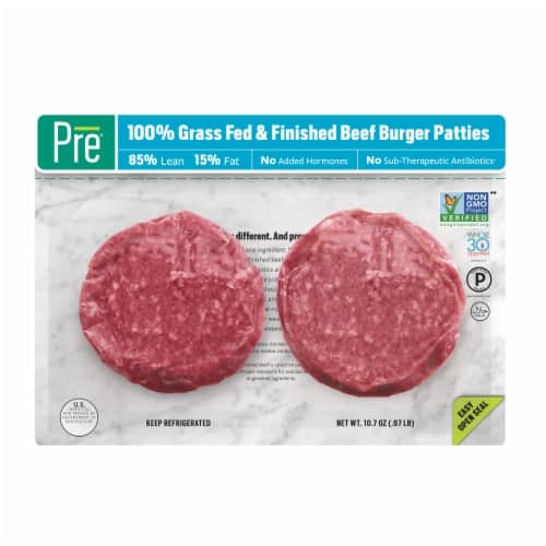 Pre 85% Lean Beef Burger Patties