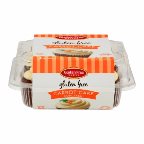 Gluten Free Nation Gluten Free Carrot Cake Cupcakes