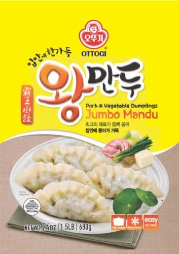 Ottogi Jumbo Mandu Pork & Vegetable Dumplings