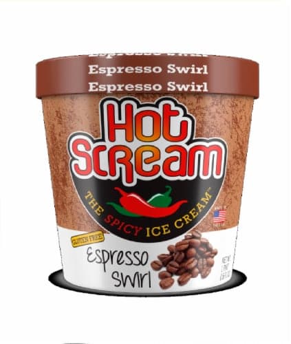 Hot Scream Espresso Swirl Spicy Ice Cream