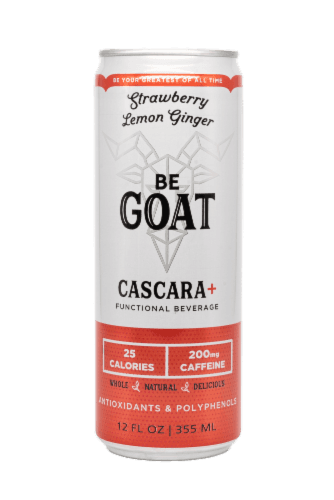 Begoat Strawberry Lemon Ginger Cascara+ Functional Beverage