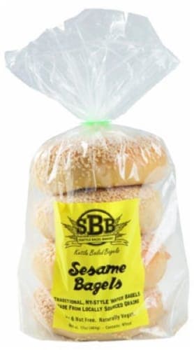 Seattle Bagel Bakery Sesame Bagels