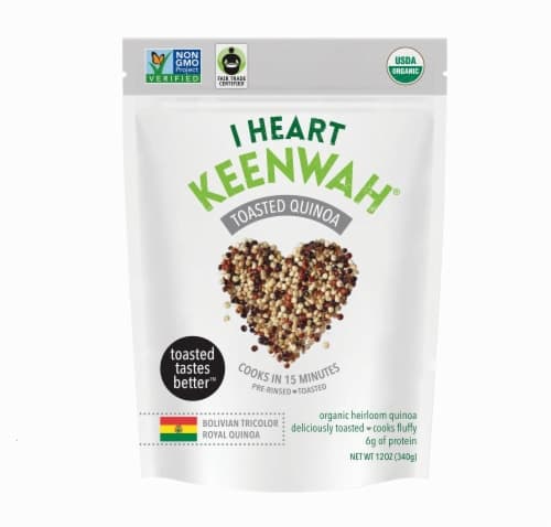 I Heart Keenwah Toasted Quinoa And Tricolor
