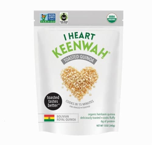 I Heart Keenwah Toasted Quinoa And White